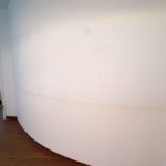 Fliesenarbeiten, Wand, vorher